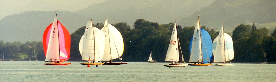 Sonderklasse S 31 waehrend der Jubilaeumsregatta 2000