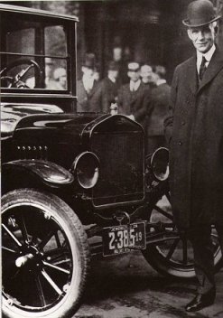 Henry Ford with Model T (1926)